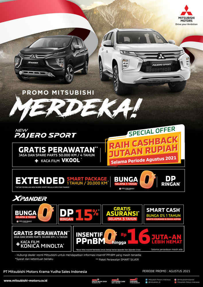 promo mitsubishi merdeka agustus